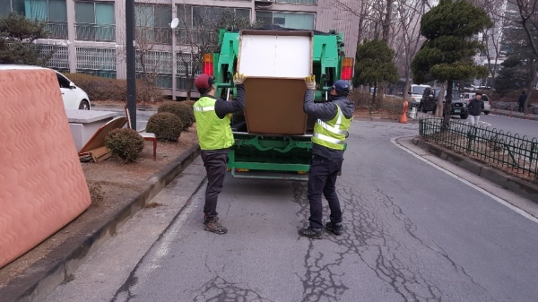 대덕구, 대형폐기물 배출 신고 모바일로 간편하게