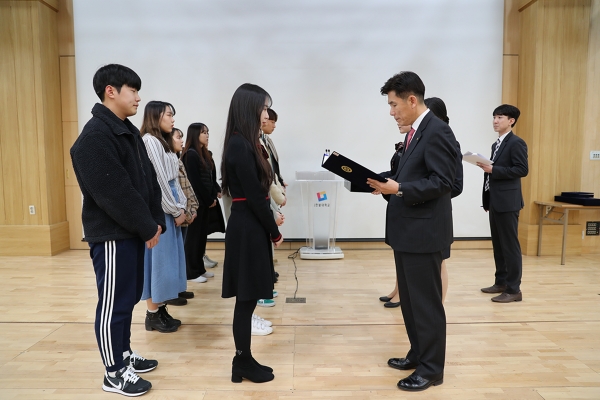 2019학년도 제1학기 장학증서 수여식