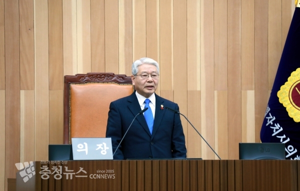 서금택 세종시의회 의장 / 충청뉴스 최형순 기자