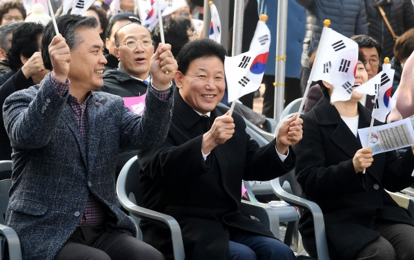 대전 중구, 3.1운동 100주년 기념 문화행사 모습