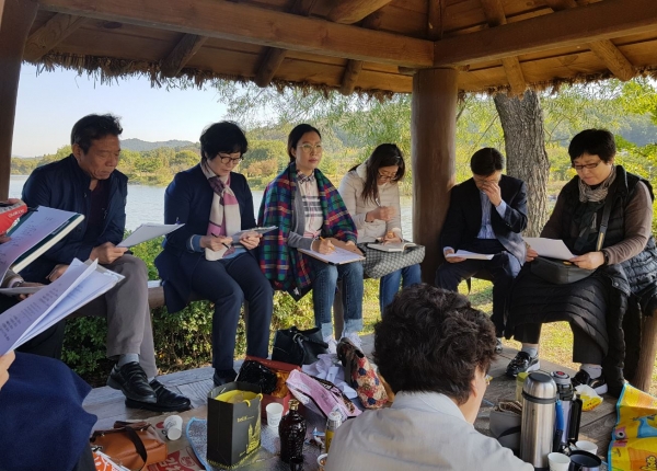 아산시 평생학습동아리 활동 모습