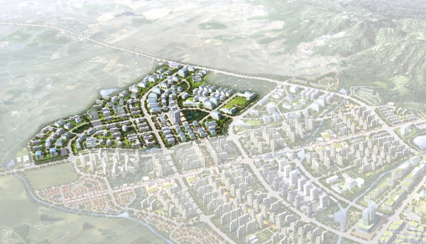 내포도시첨단산단 조감도