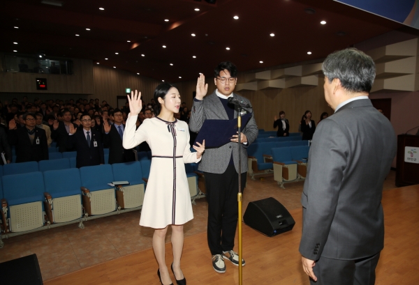 공직자 미소친절 다짐 결의