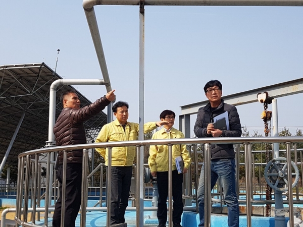 미세먼지 ‘비상’ 현장 점검에 나선 서산시 직원들