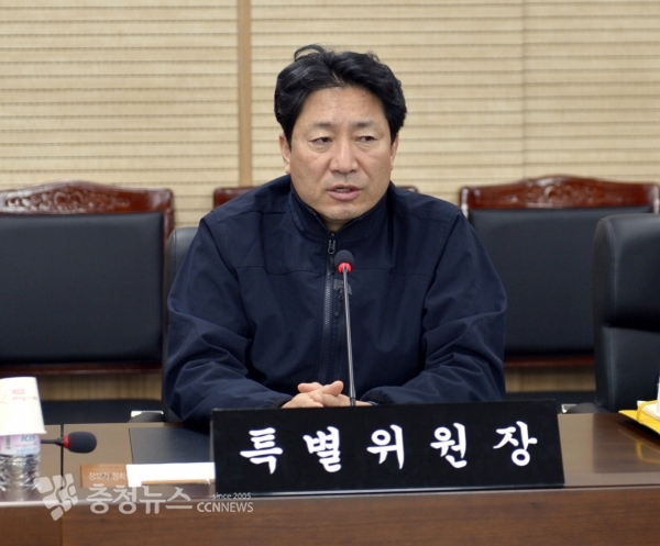 윤형권 세종특별자치시의회 행정수도완성특별위원회 위원장 / 충청뉴스 최형순 기자