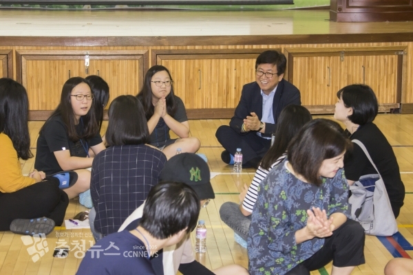 2018년 동네방네프로젝트 중간성장 발표회 장면