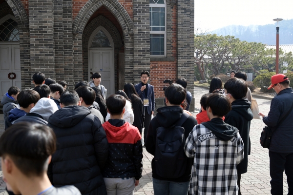 지난 9일 공주 항일역사유적 탐방