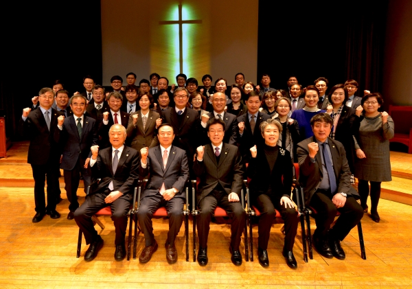 백석대-백석문화대, 우수교직원 표창장 수여