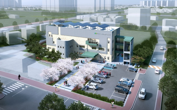 육아종합지원센터 조감도