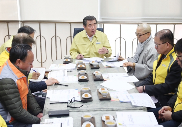 국가안전대진단 현장 점검에 나선 김동일 보령시장