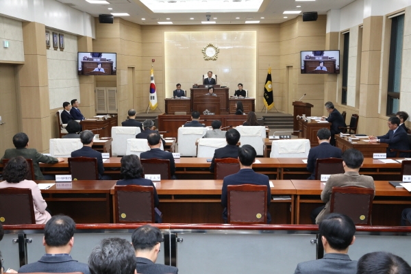 제134회 계룡시의회 임시회