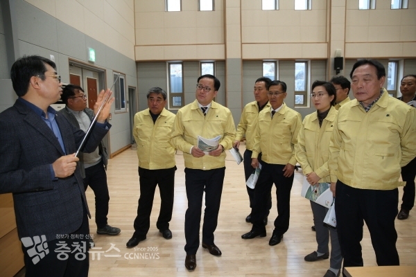 서천군의회 도민체전 준비상황 현장 점검