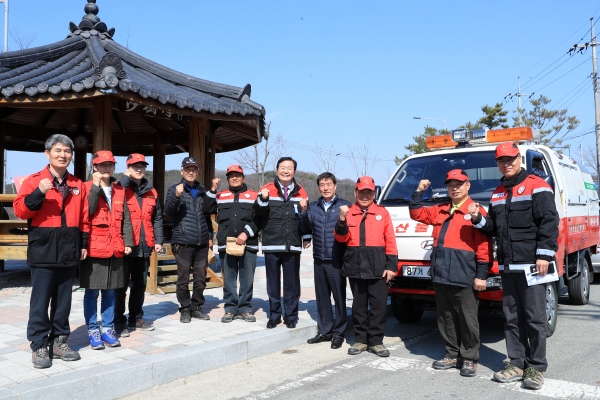 ​산불감시초소 격려 방문​