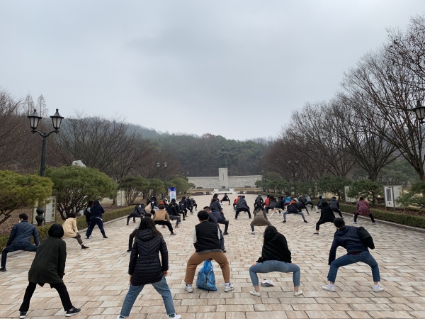 비만탈출 운동 모습