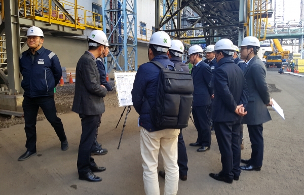 지난 2월 25일 진행된 검증위원회의 현대제철 현장점검 모습