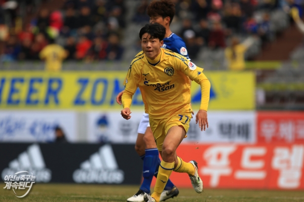 아산 박민서 선수