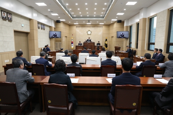 계룡시의회 제134회 임시회 폐회