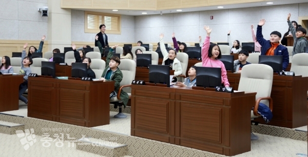 세종시의회, 2019년 청소년 의회교실