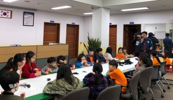 한솔초등학교 3학년 학생 117명 대상으로 체험