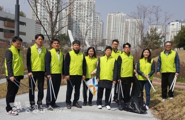 농협은행 충청심사센터, 환경보호 캠페인
