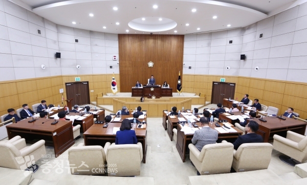 대전 서구의회 본회의장 전경