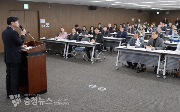 이춘희 세종시장 인사 / 충청뉴스 최형순 기자