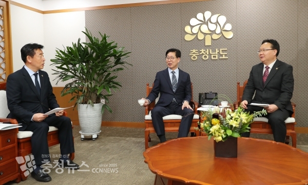 양승조 지사 접견