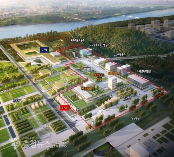 행복도시 박물관단지 배치도(행복청 제공)