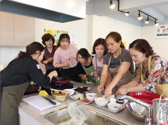 문화적 도시재생사업 - 하루한끼 일일요리프로그램