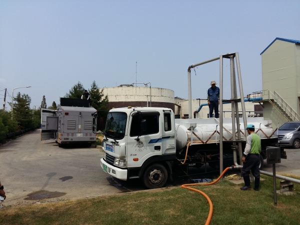 하천유지용수공급 처리장(처리장안)