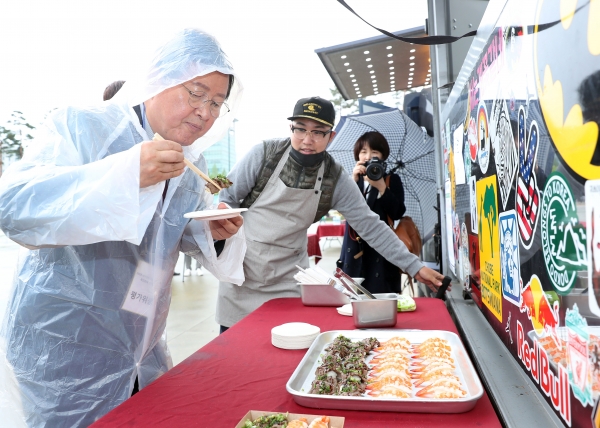 힐링아트페스티벌 푸드트럭 선발 품평회
