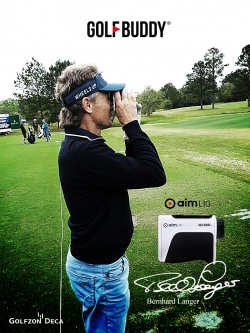 골프버디 제품을 사용하고 있는 독일의 베른하르트 랑거.
