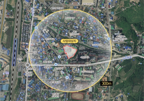 예산 사업위치도