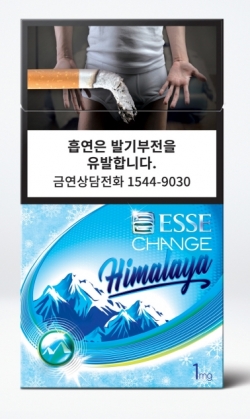 KT&G, 흡연 후 담배냄새 줄여주는 에쎄 체인지 히말라야 출시