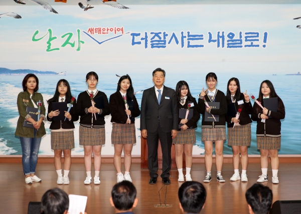 태안군사랑장학회 장학증서 수여식