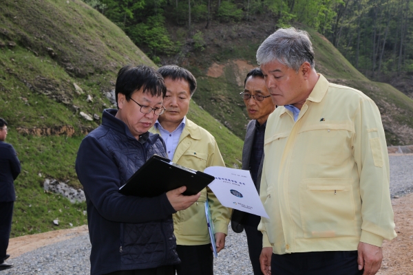 문정우 군수 현장행정