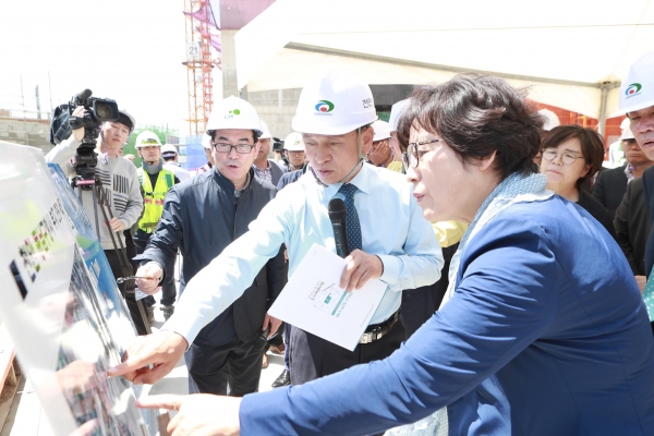 시정 주요 현안사업 현장방문-동남구청사부지