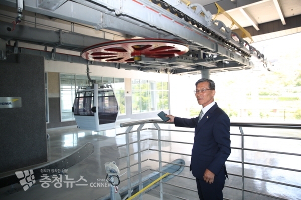 서천군의회 관내 현장방문 모습