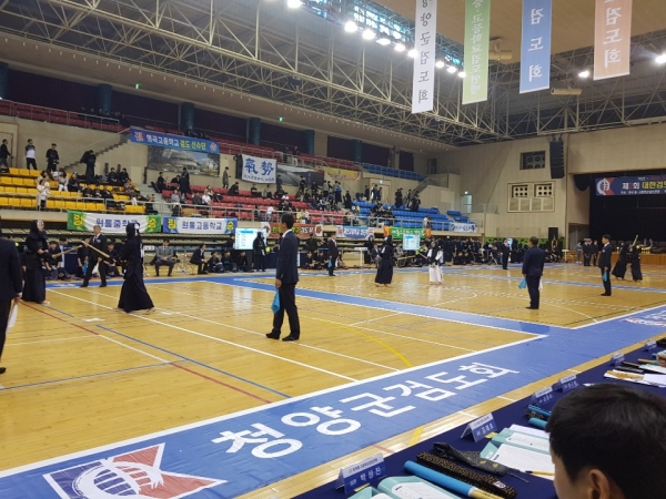 대한검도협회장기 중고학생대회