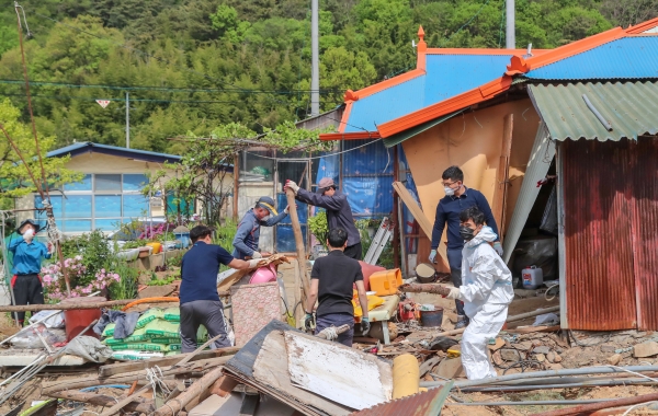 건축인 집수리 봉사활동