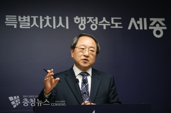 브리핑 하는 류순현 세종시 행정부시장 / 충청뉴스 최형순 기자