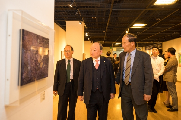 남서울대 아트센터 갤러리 이앙에서 열린 ‘대학발전 기금마련 후원의 밤’ 행사