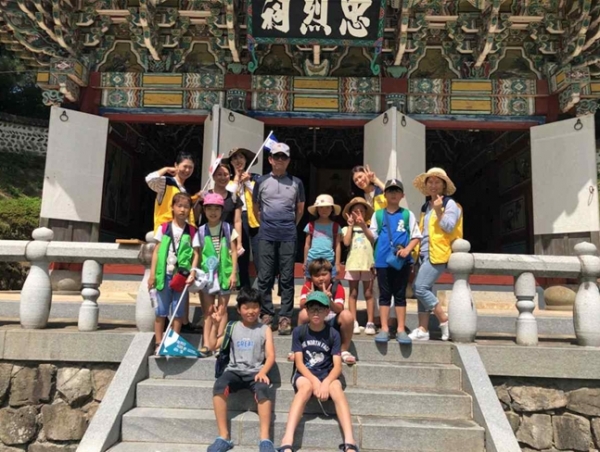 2018년 길위의 인문학 탐방 모습