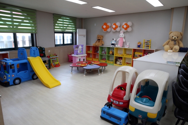 장항다함께돌봄센터 (실내 모습)