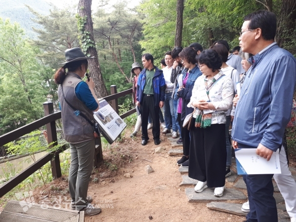 반달가슴곰 생태학습장 방문
