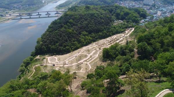 공주 은개골 역사공원 (드론 사진)