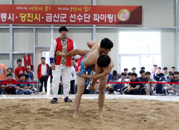 제71회 충청남도민체육대회 경기 모습