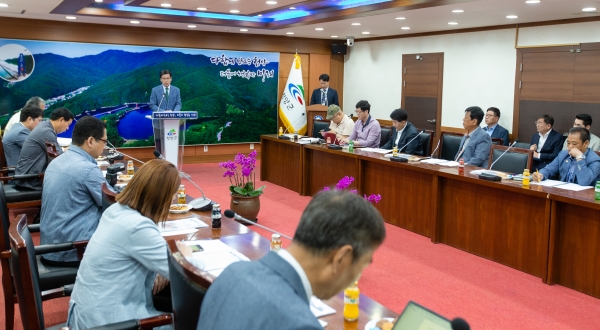 김돈곤 청양군수 5월 정례브리핑
