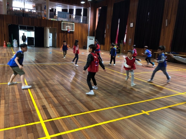 비만예방 프로그램 진행 모습