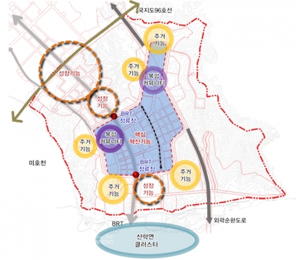 세종 5-1 생활권 공간구조(안)